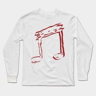 music note Long Sleeve T-Shirt